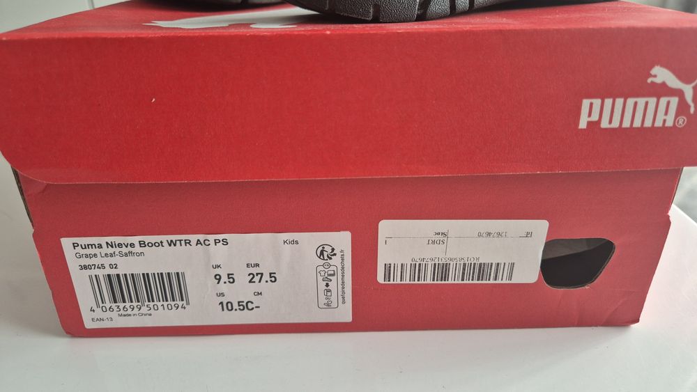 Детски ботуши PUMA Nieve Boot  WTR AC PS