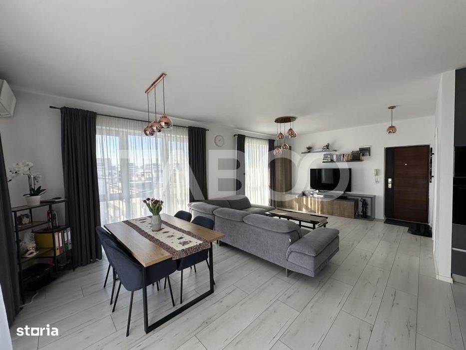 Penthouse de vanzare cu terasa de 97 mpu in Sibiu zona Doamna Stanca — fotografia 1