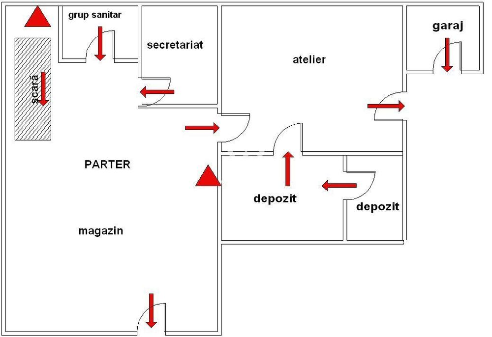 Spatii de birouri/comerciale intre 70-250 mp, Calea Dumbravii - Sibiu