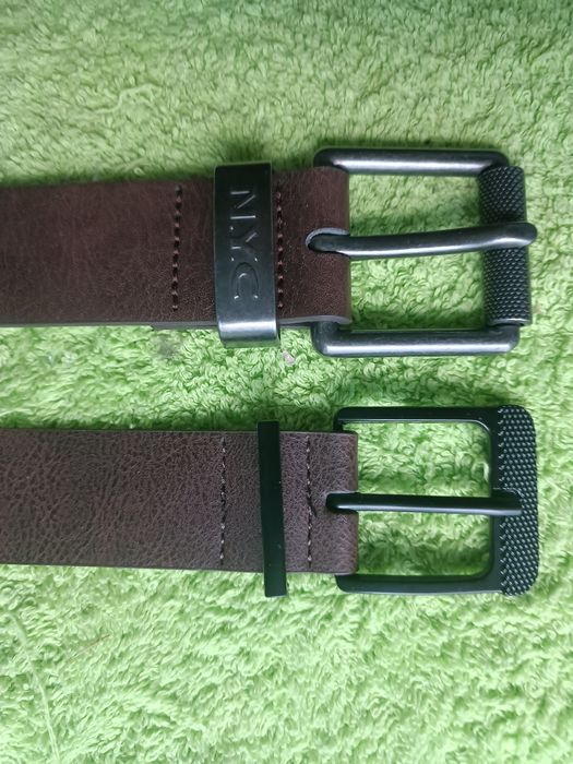 Curea piele groasa Bărbați  New Yorker