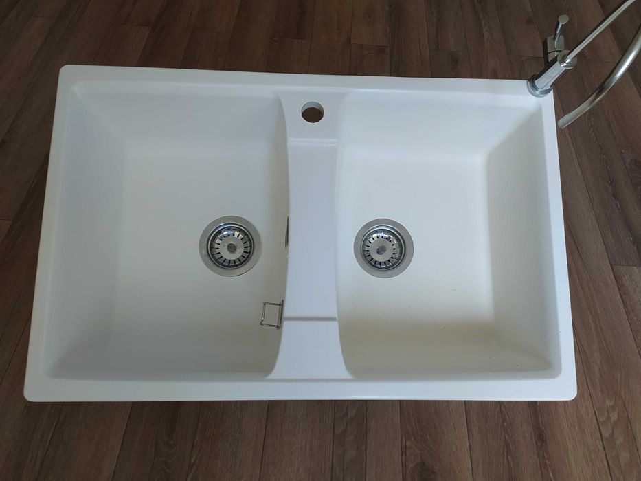 мойка кухонная двойная
