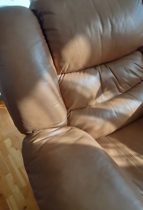 Диван естествена кожа