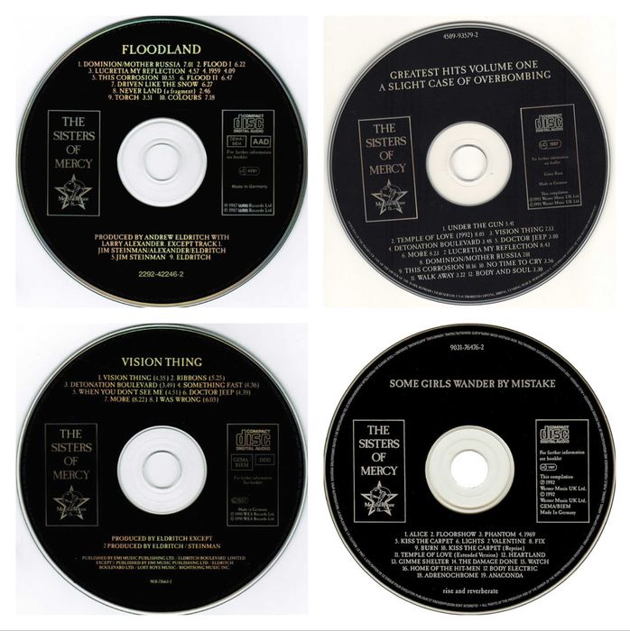 The Sisters of Mercy - Colectie CD