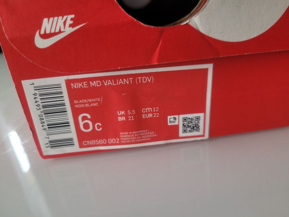 Adidasi Nike MD Valiant - mărimea 22