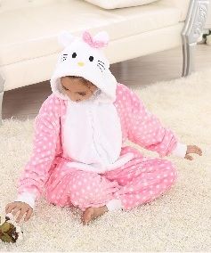 Детская пижамка-слипер Хелло Китти на рост 85 см.