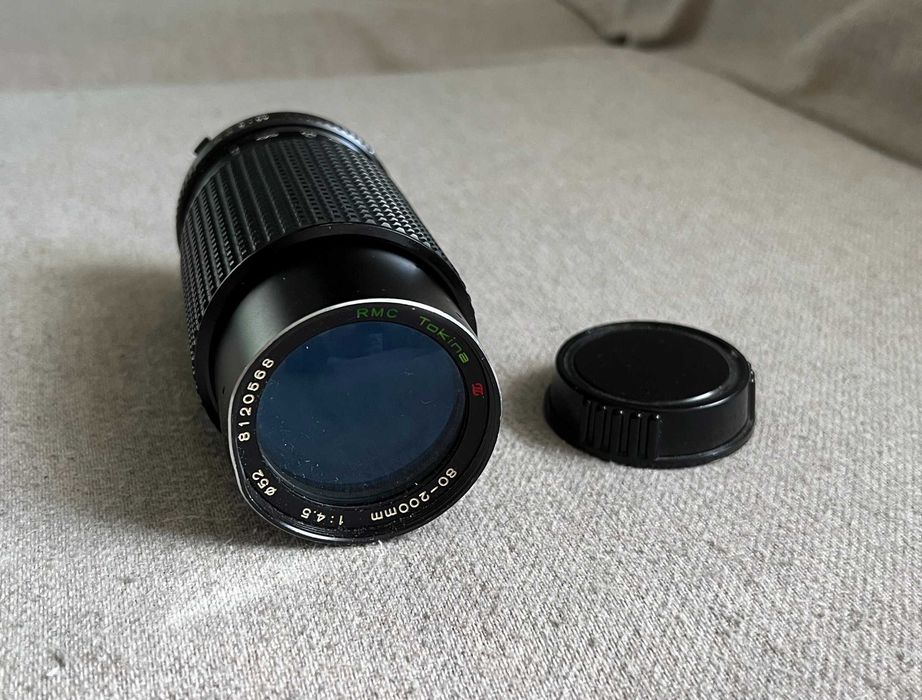 Obiectiv Tokina RMC 80-200mm f4.5 Canon FD telezoom vintage