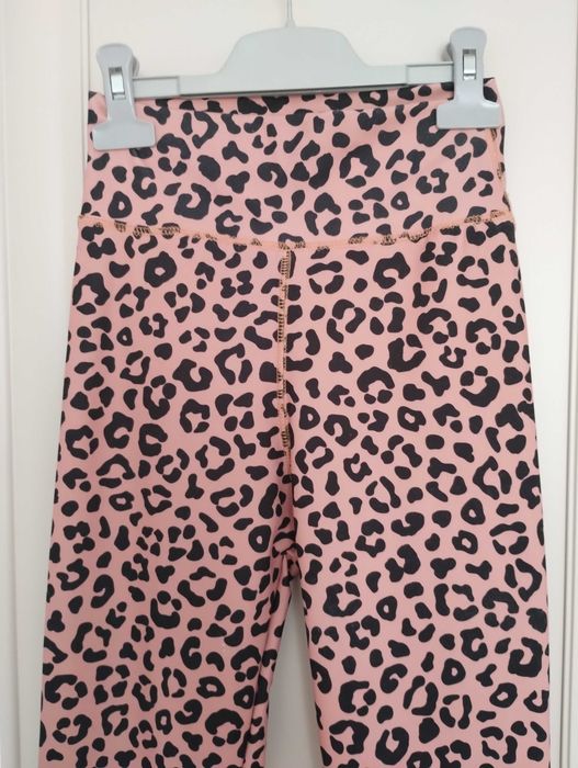 Colanți sport+bustiera Set Leopard Shein