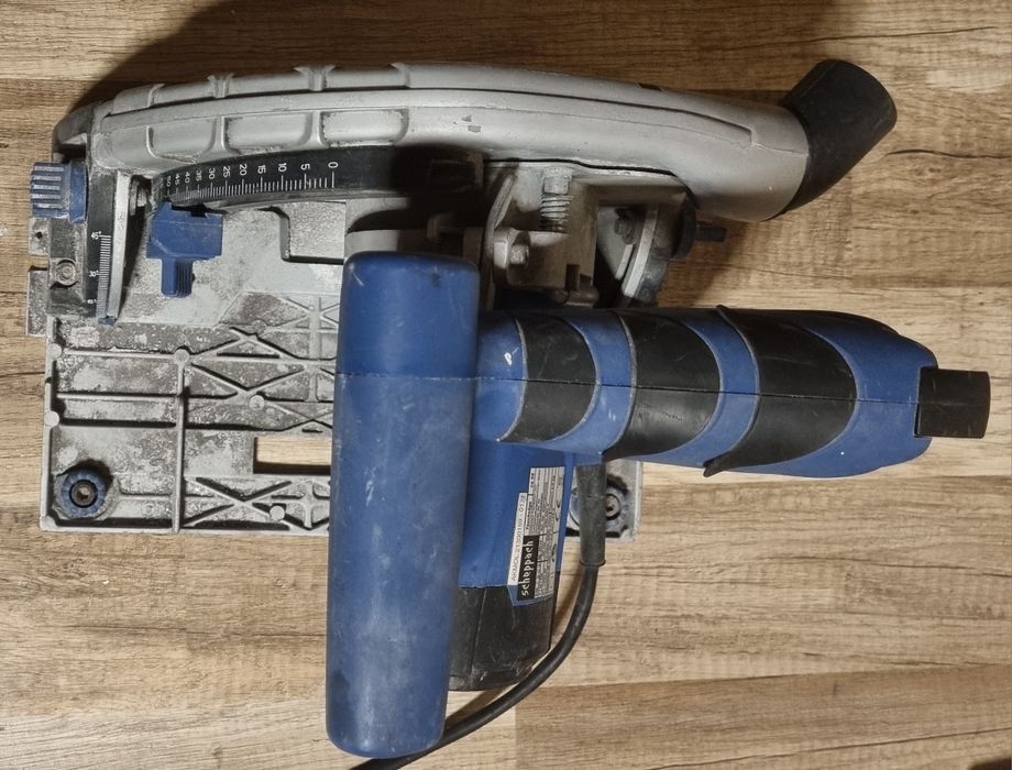 потапящ ръчен циркуляр Scheppach CS 55/PL 55