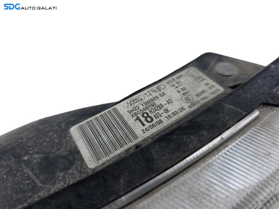 Far Dreapta cu Lupa Bi Xenon Land Rover Discovery 3 L319 2004 - 2009 Cod 5H22-13W029-SA [K5334]