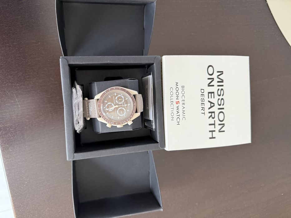 Omega X Swatch  Moonswatch Mission on Earth/Moon