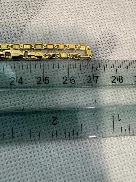 (Ag41) Lant aur, 14K B5812.4 - Certificat de garanție!