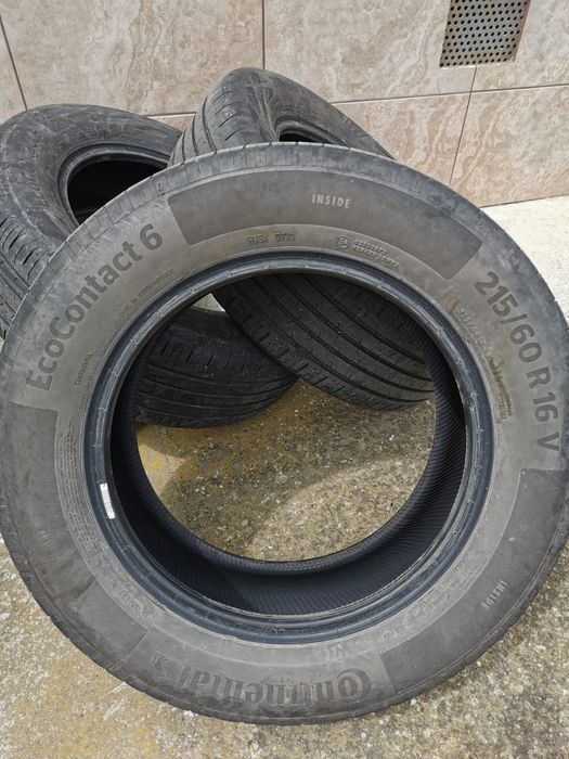 Set 4 anvelope continental 215/60/r16 V vară