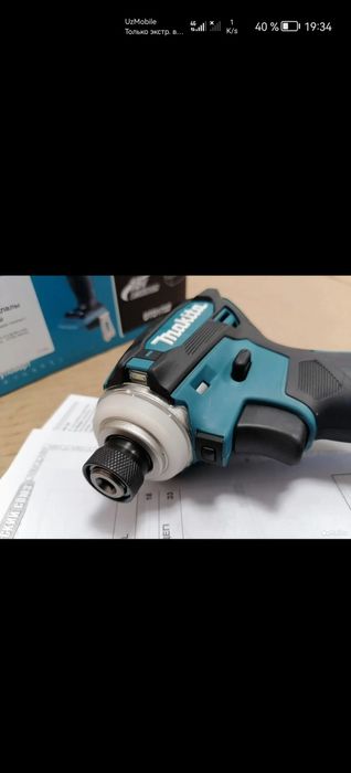 Макита dtd 172z, 18v аккумуляторный шуруповёрт
