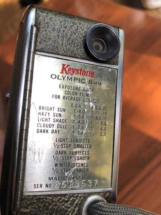 Кинокамера Keystone Olimpic