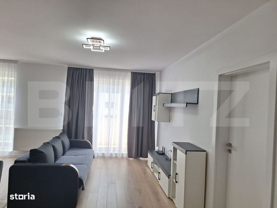 Apartament 2 camere, 55 mp, complet mobilat si utilat, zona Libertatii