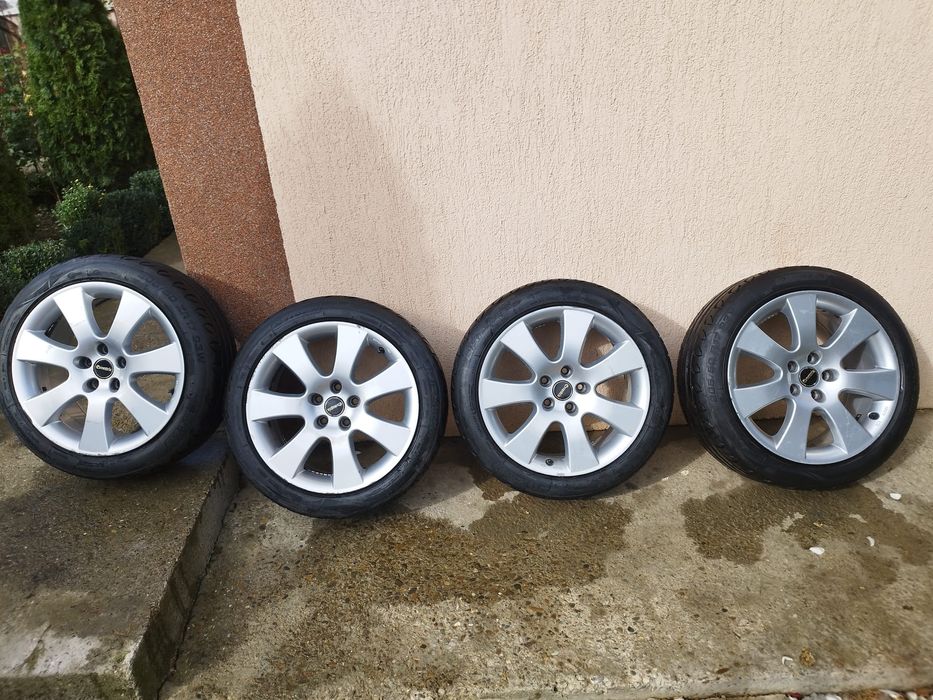 Jante aluminiu 5 x 108 anvelope vara Tigar