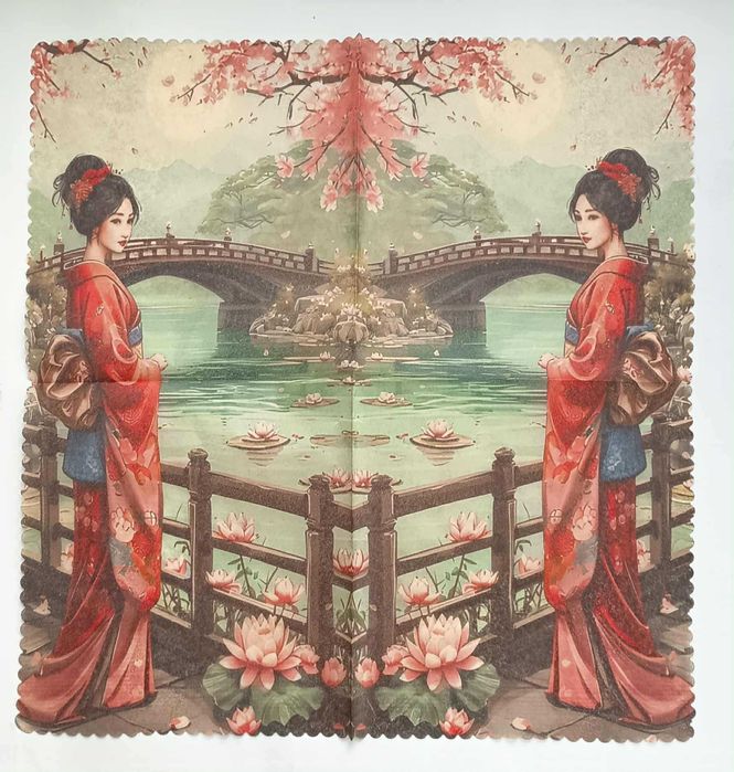 Лот 10 броя салфетки-паяжинки за колекция