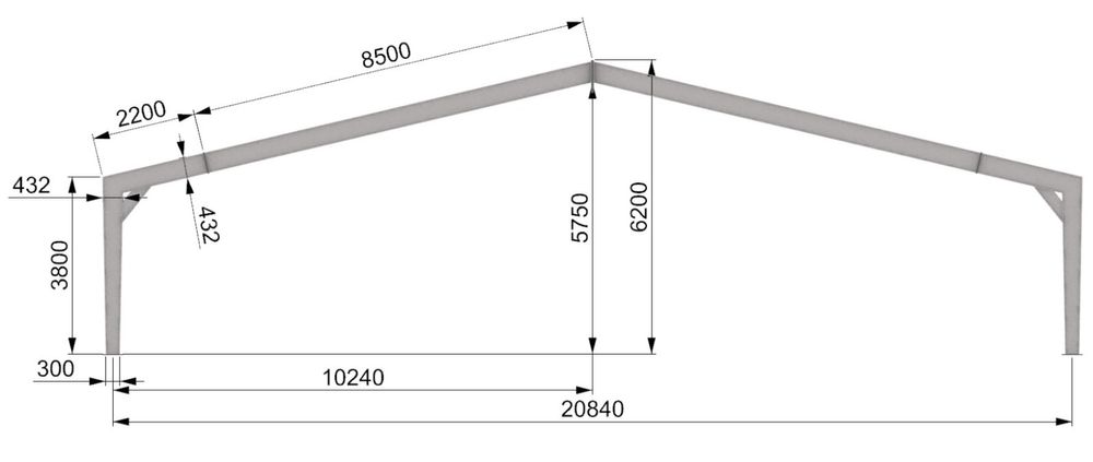 Продается металичесские фермы на болтах