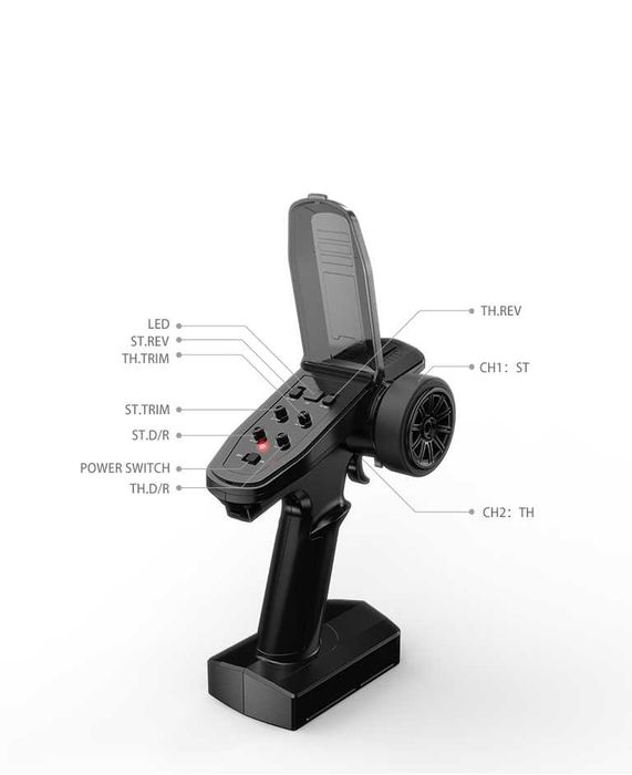 Плажно тръги MJX Hyper Go Brushless 75+ км.ч. 1:14 жълт и черен цвят