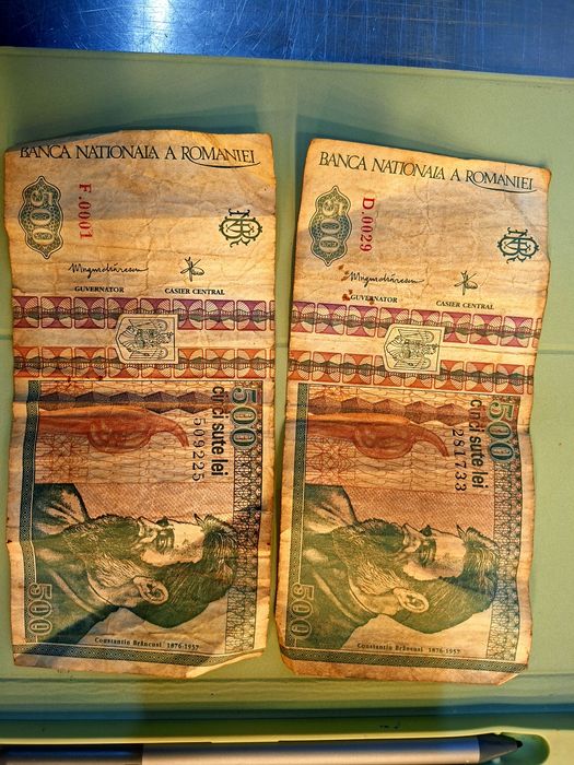 Bancnote 500 vechi