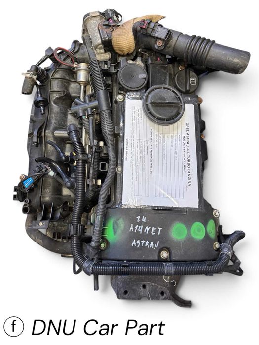 Motor Opel Astra J 1.4 Turbo A14NET LUJ 120 CP 2009-2015