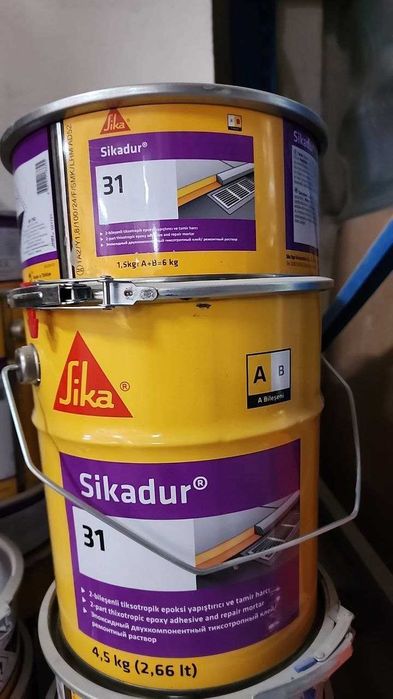 Sikadur 31  2-компонентный тиксотропный эпоксидный клей.