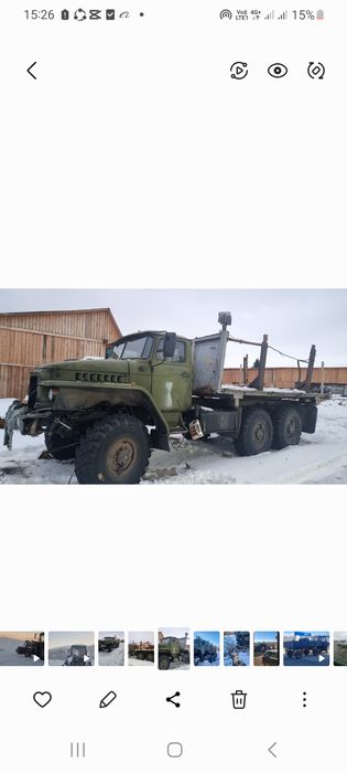 УРАЛ 4320 Лесовоз-самосвал