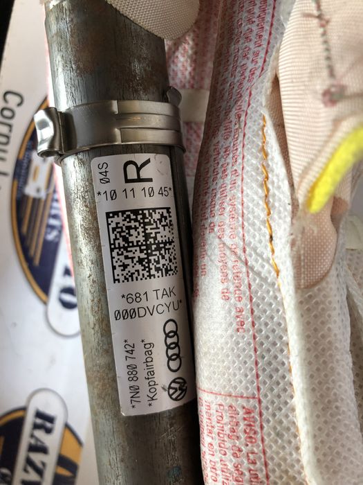 airbag cortina dreapta volkswagen sharan 2012