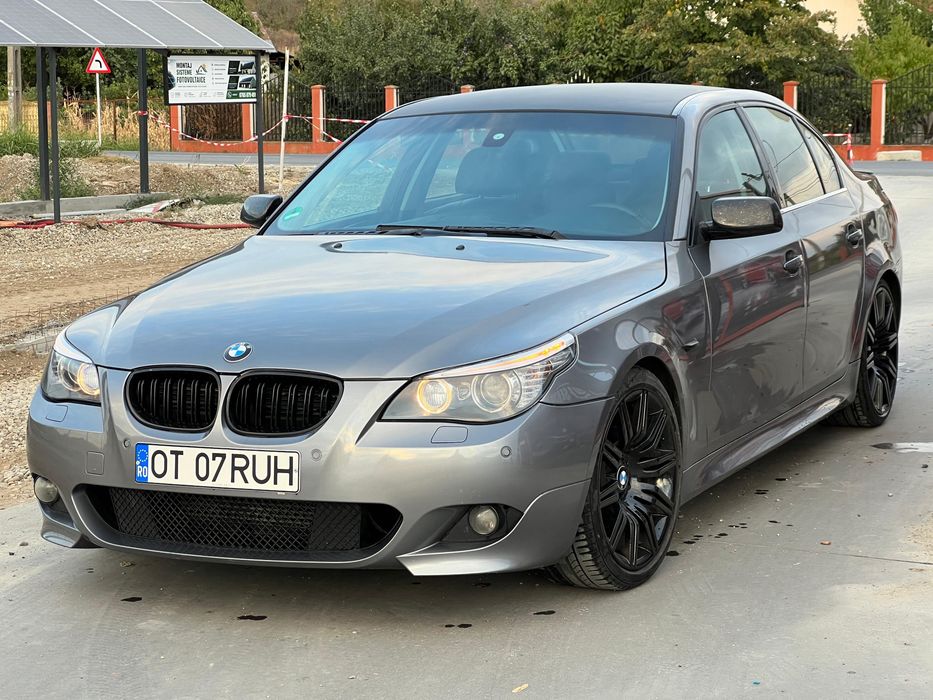 BMW Seria 5/ E60/ 3.0D/ Pachet M/ Interior seria 7/ Jante Spider/ Navi android