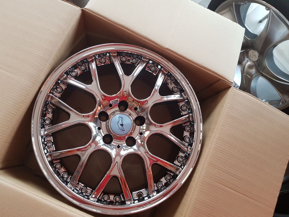 jante de aliaj pentru opel si saab marca com4wheels pe 18 full crom