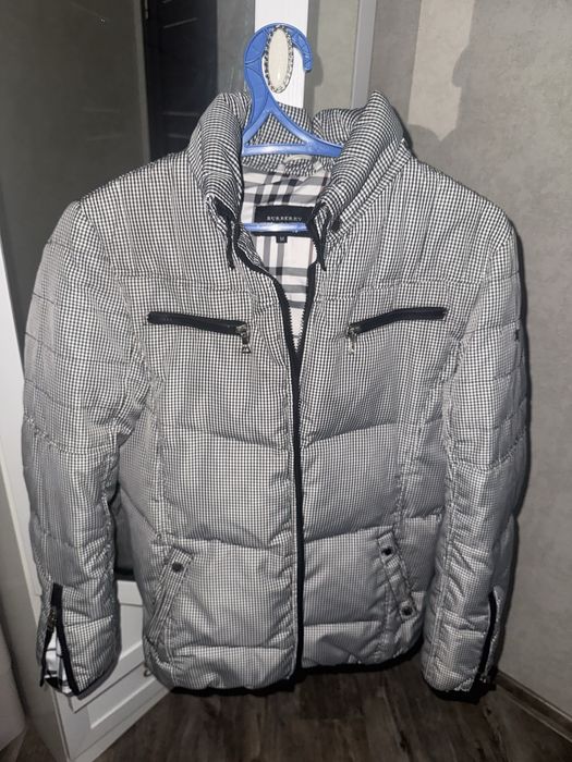 burberry black label микропуховик