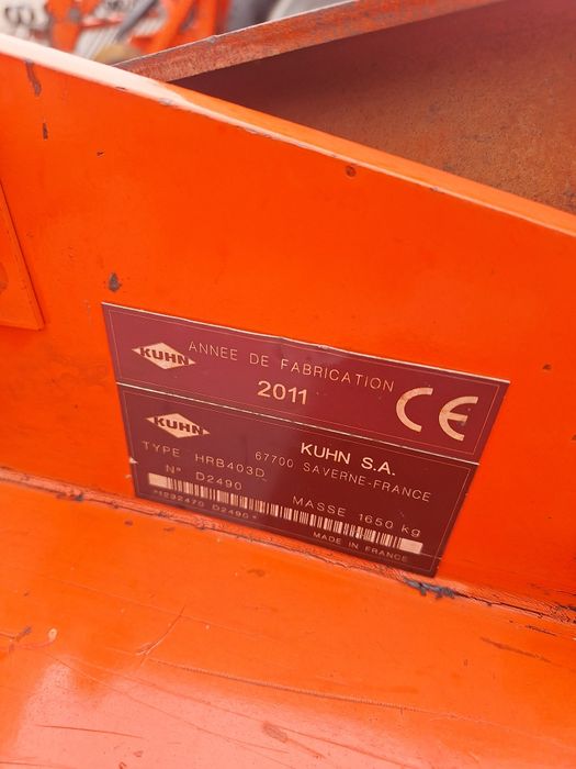 Freza Grapa rotativă Kuhn HRB 403 4 m Amazone Gaspardo