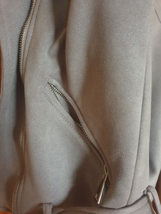 Дамски сиви боти Steve Madden + плътно яке