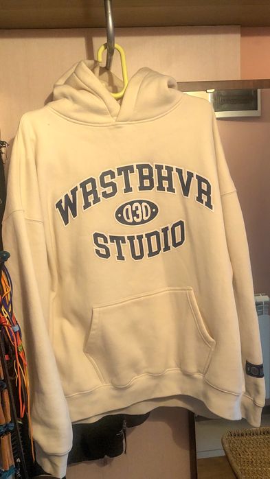 WRSTBHVR Hailey Hoodie Eggnog