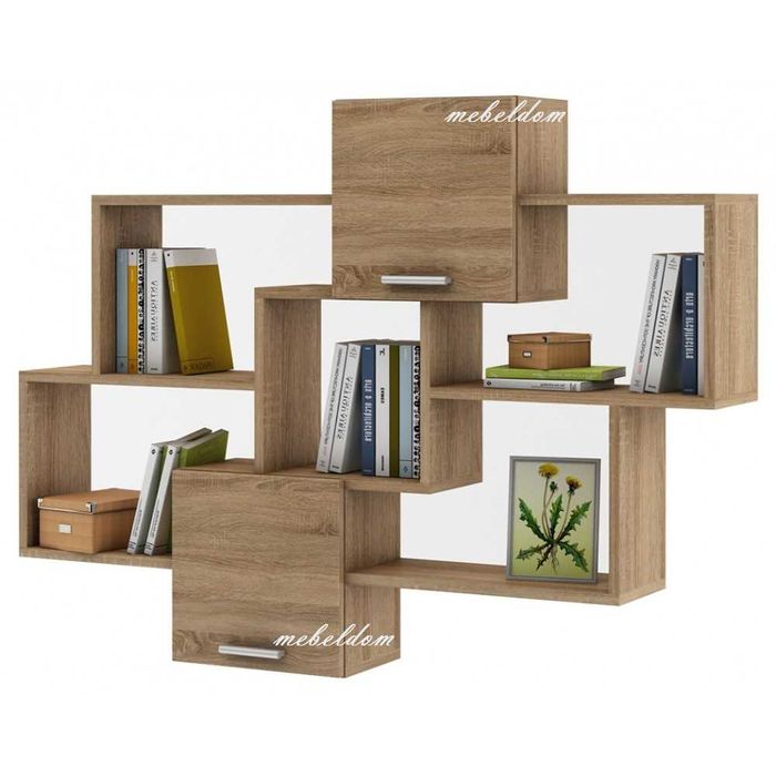 Етажерка за стена с плавни врати(код-0282)