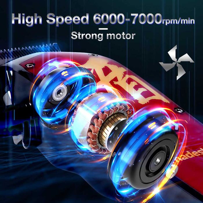 Madeshow M10+ Masina de tuns Profesionala  - incarcare USB