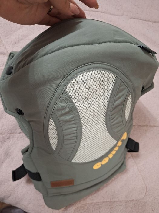 Ергономична раница Chipolino - Comfy, сива