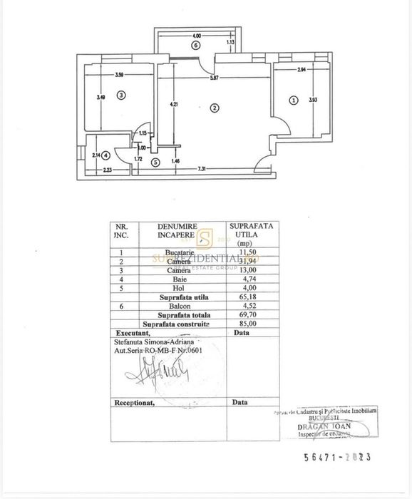Apartament cu 3 camere, gata de mutare, imobil nou,Prelungirea Ghencea