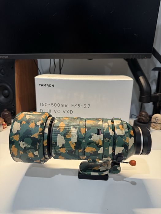 Телеобъектив Tamron 150-500мм для Sony e-mount