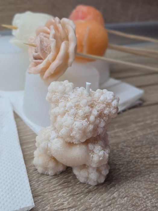 Соева свещ за кръщене и baby shower