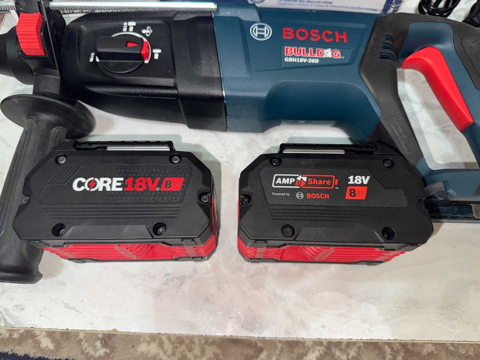 Перфоратор Bosch GBH18V-26DN Professional–Аккумуляторный, SDS-plus