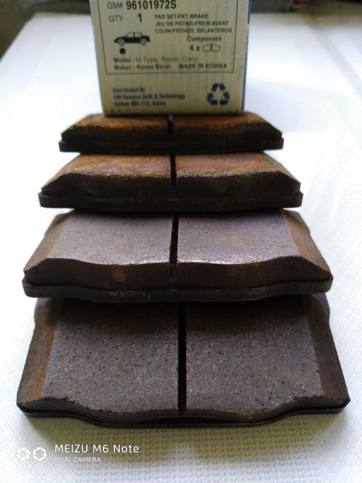 Колодки Nexia передние