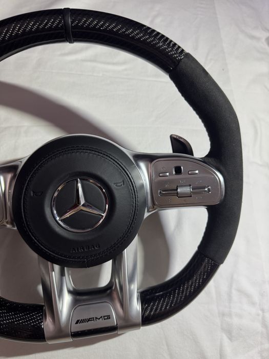 Volan carbon Mercedes Benz A class E S C Gle Glc Glk