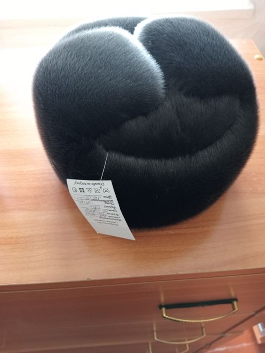 Шапка мужская из норка