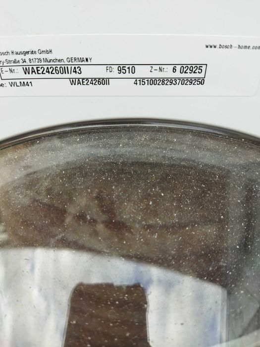 Mașina de spălat bosch seria 2 piese