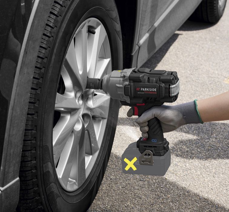 5г. ГАРАНЦИЯ ГЕРМАНИЯ Безчетков гайковерт PARKSIDE  PASSP 20-Li C4