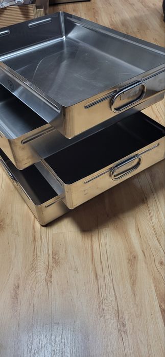 Големи тави  неръждавейка