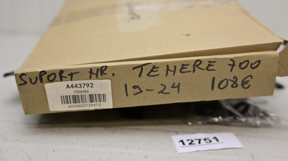 Suport Placa Numar Inmatriculare Yamaha Tenere 700 2019 - 2024