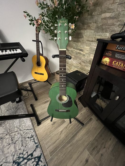 Chitara Acustica Hora Reghin Standard M 1/2 Verde