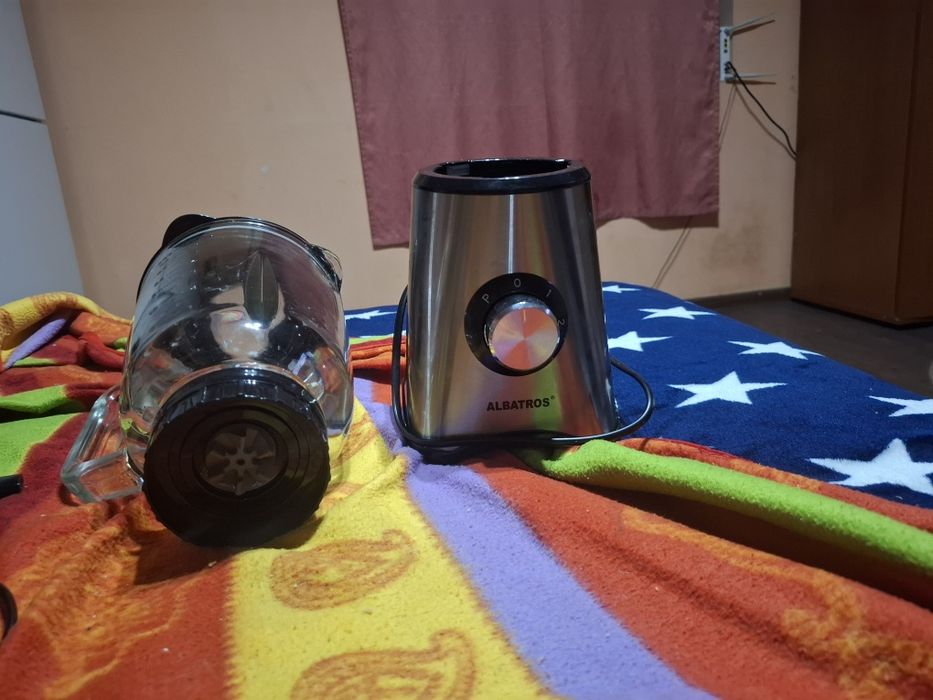 Blender Albatros 700w Vas Sticla 1.5L Cu Cutie